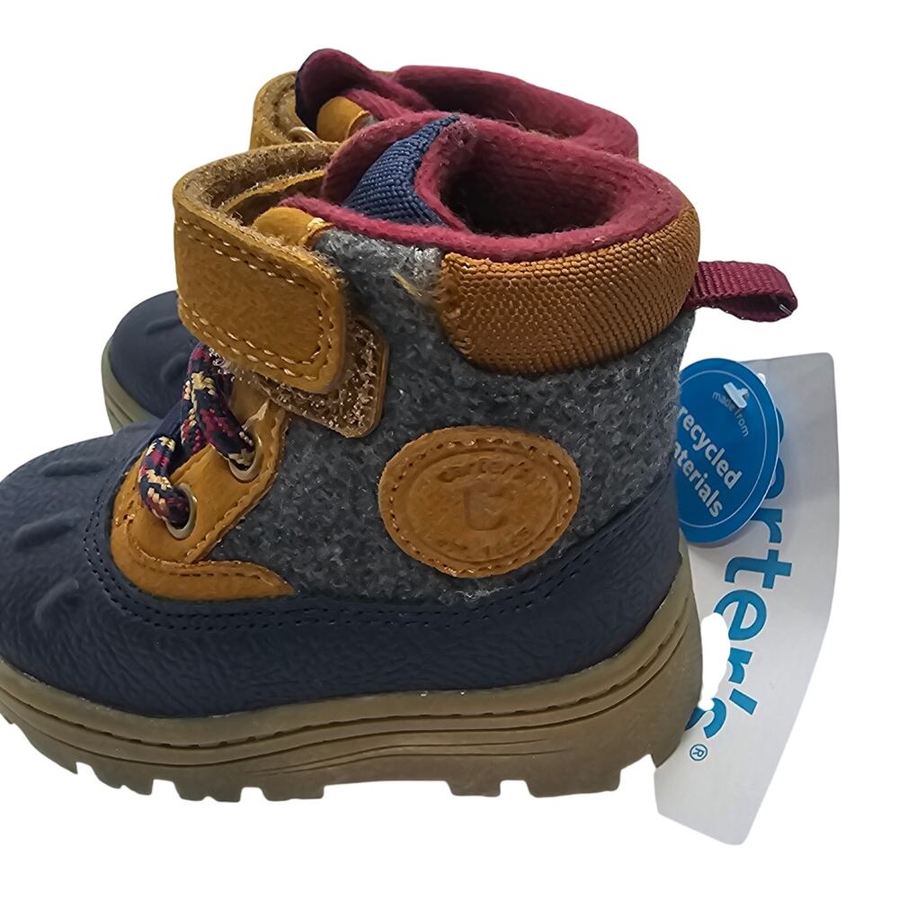 Carter's Toddler Freddie Cozy Duck Shoes in Brown NWT - Picture 6 of 9
